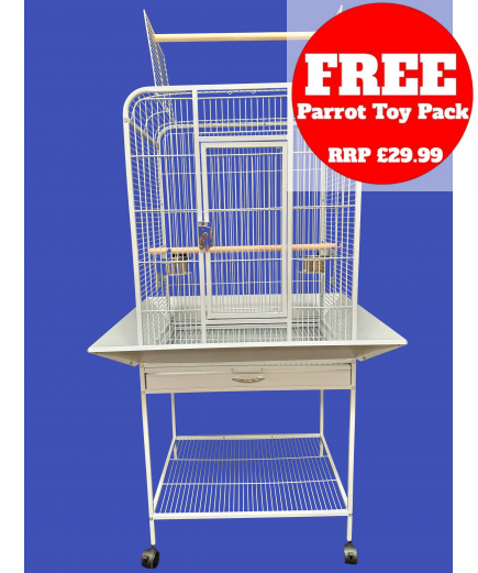 Parrot-Supplies Sarasota Open Top Parrot Cage Stone Parrot-Supplies Sarasota Open Top Parrot Cage Stone